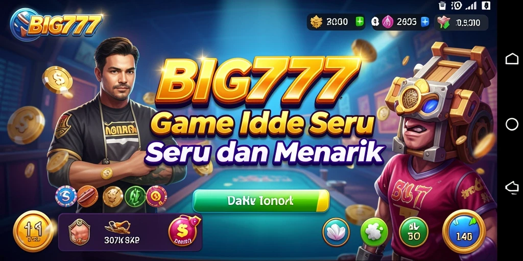 Tampilan menarik dari gameplay <strong>BIG777</strong> yang penuh warna.