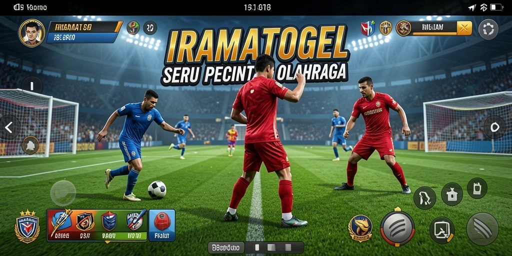 Screenshot utama IRAMATOGEL menampilkan gameplay yang menarik dan informatif.