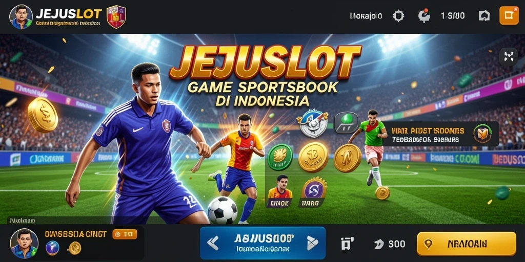 Tampilan menarik dari gameplay Sportsbook JEJUSLOT.