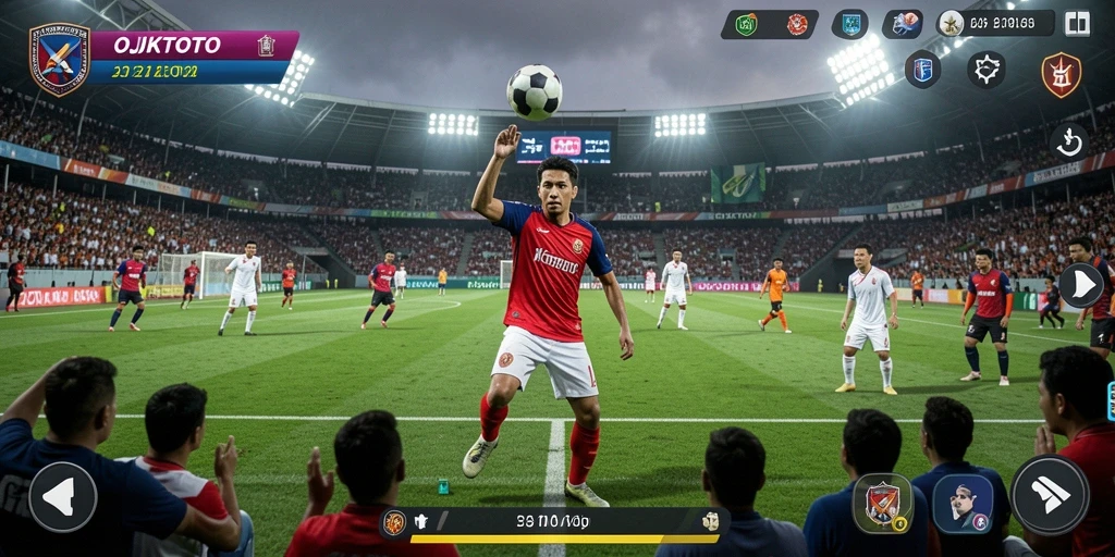 Tampilan gameplay OJKTOTO yang mendebarkan dan penuh aksi.