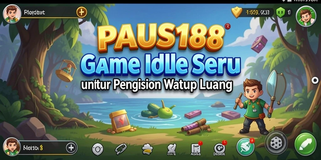 Tampilan gameplay PAUS188 yang menarik dan adiktif di layar.