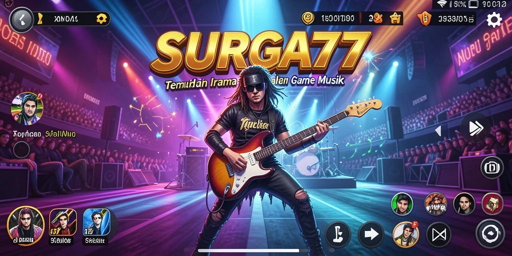 Tampilan gameplay SURGA77 yang seru dan interaktif.