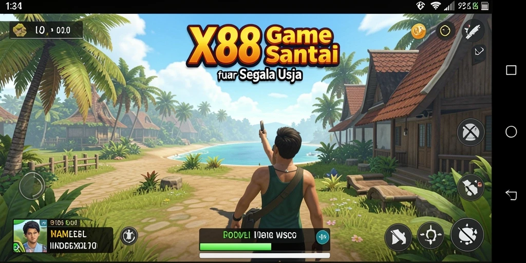 Screenshot gameplay X88 yang menunjukkan keseruan bermain.